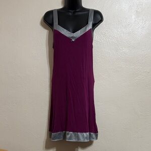 Chic Purple and Silver Chemise